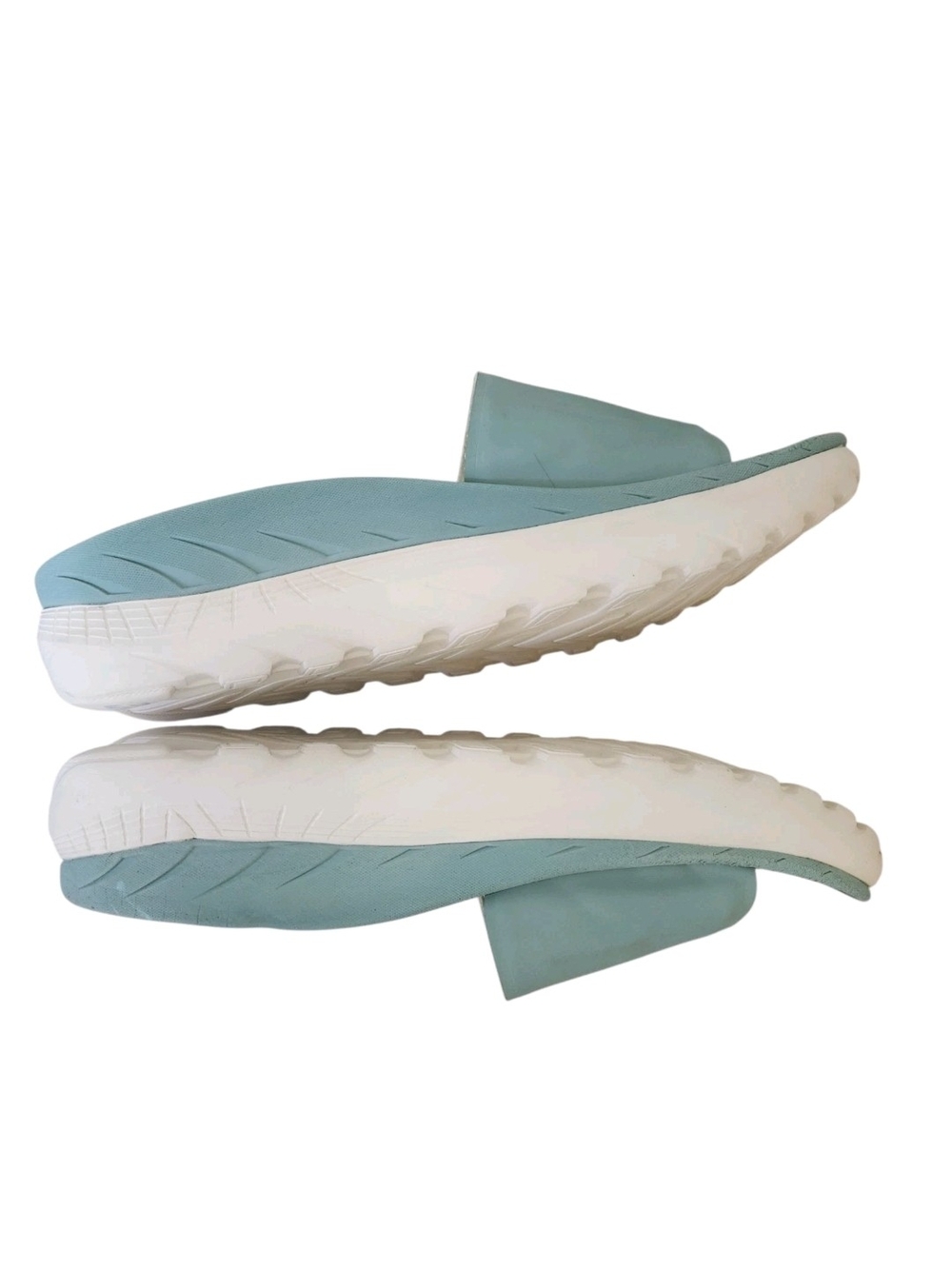 Vionic Rejuvenate Recovery Slide Sandals Teal Blue Men 10.5 Women 12 Adjustable - Picture 4 of 13
